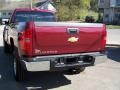 2009 Deep Ruby Metallic Chevrolet Silverado 2500HD LT Regular Cab 4x4  photo #8