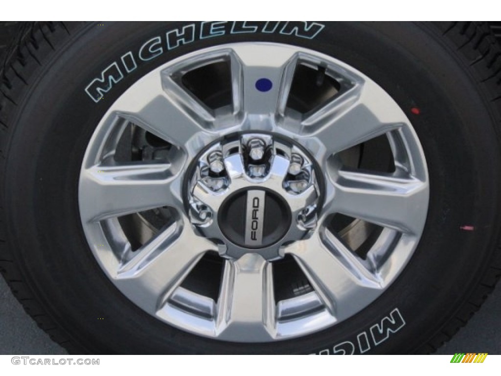 2019 F250 Super Duty Platinum Crew Cab 4x4 - Agate Black / Black photo #10