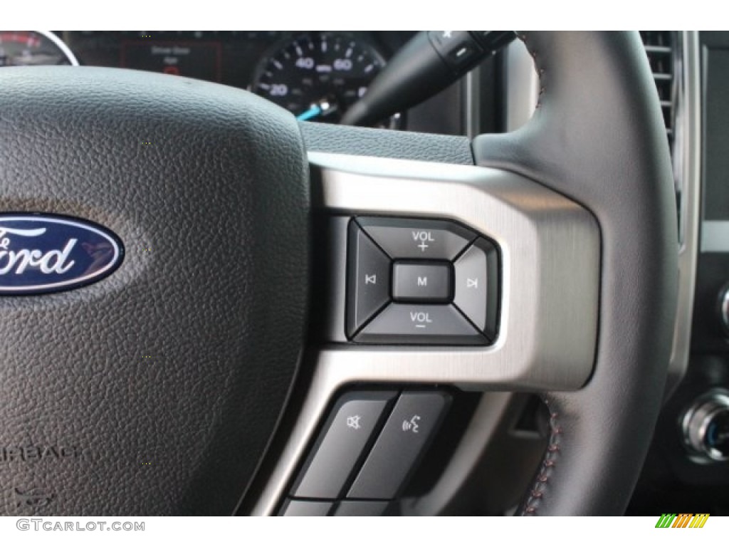 2019 F250 Super Duty Platinum Crew Cab 4x4 - Agate Black / Black photo #20