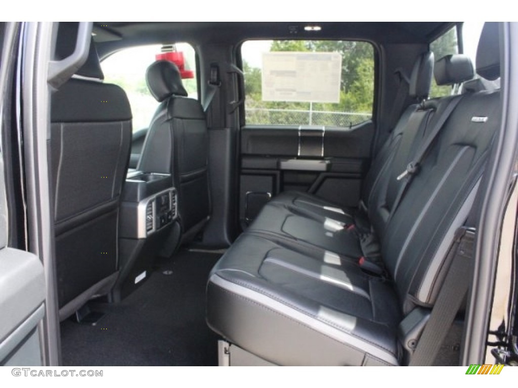 2019 F250 Super Duty Platinum Crew Cab 4x4 - Agate Black / Black photo #24