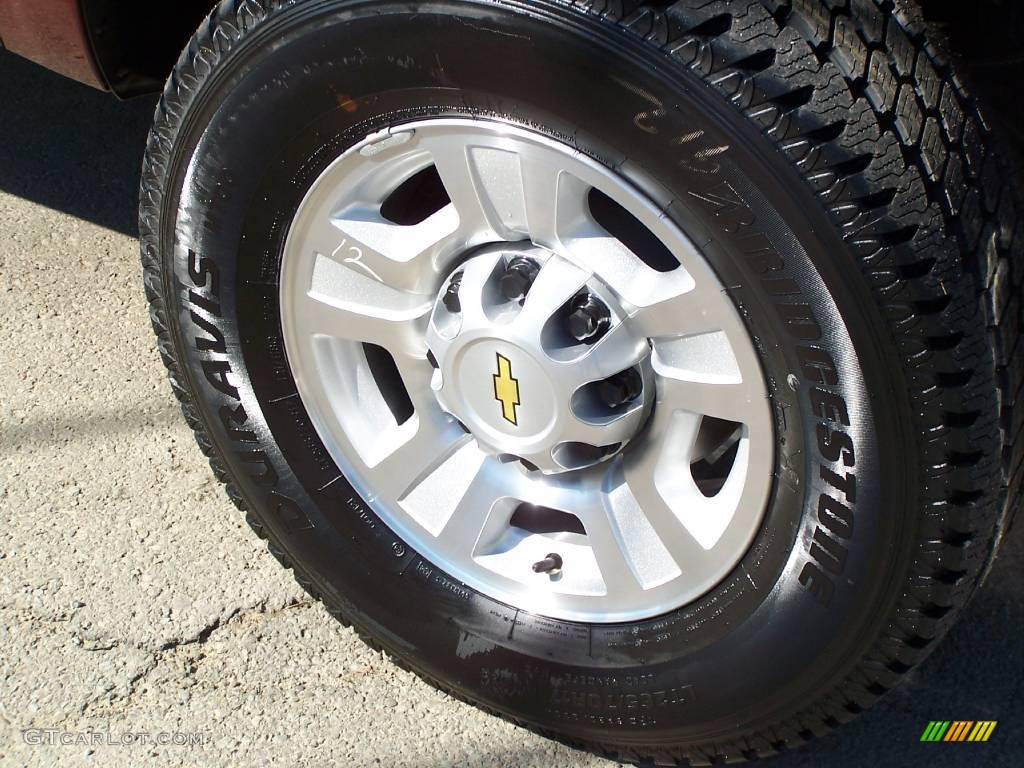 2009 Silverado 2500HD LT Regular Cab 4x4 - Deep Ruby Metallic / Ebony photo #15