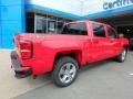 2018 Red Hot Chevrolet Silverado 1500 Custom Crew Cab 4x4  photo #3