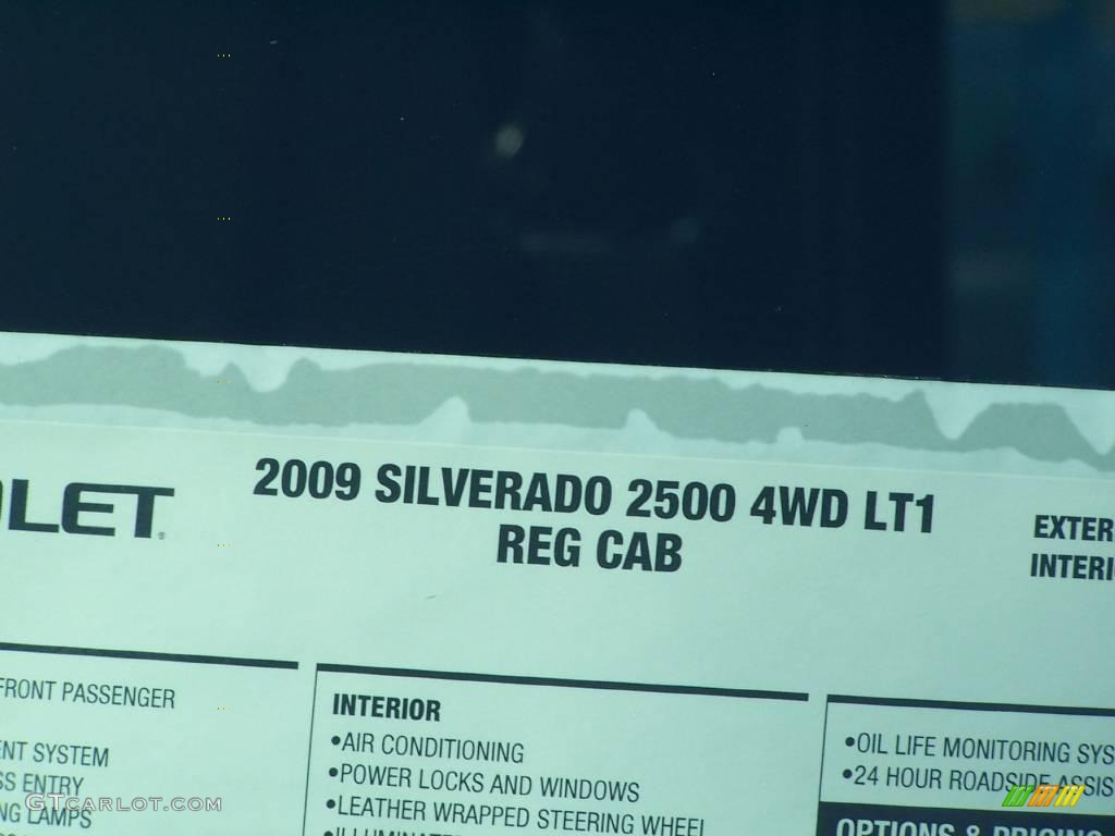 2009 Silverado 2500HD LT Regular Cab 4x4 - Deep Ruby Metallic / Ebony photo #20