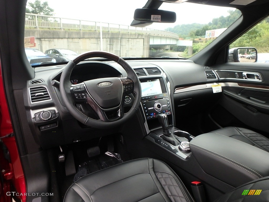 2018 Explorer Platinum 4WD - Ruby Red / Ebony Black photo #13