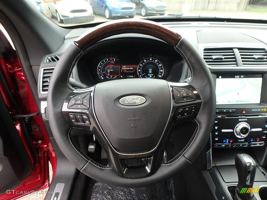 2018 Explorer Platinum 4WD - Ruby Red / Ebony Black photo #18