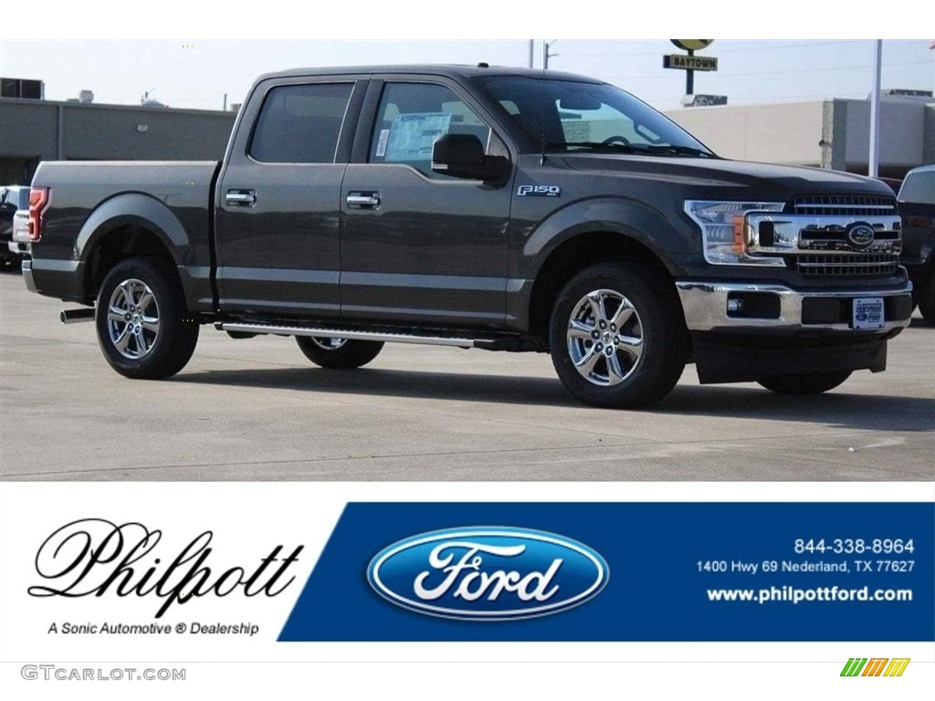 2018 F150 XLT SuperCrew - Magnetic / Earth Gray photo #1