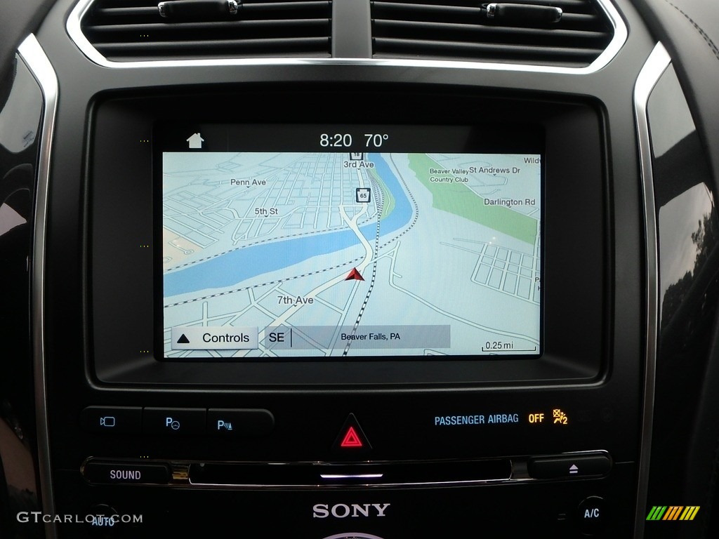 2018 Explorer Platinum 4WD - Ruby Red / Ebony Black photo #19