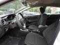 Charcoal Black 2018 Ford Fiesta SE Hatchback Interior Color