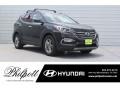 2018 Black Hyundai Santa Fe Sport   photo #1