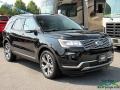 2018 Shadow Black Ford Explorer Platinum 4WD  photo #7