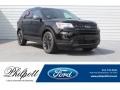 2018 Shadow Black Ford Explorer XLT  photo #1