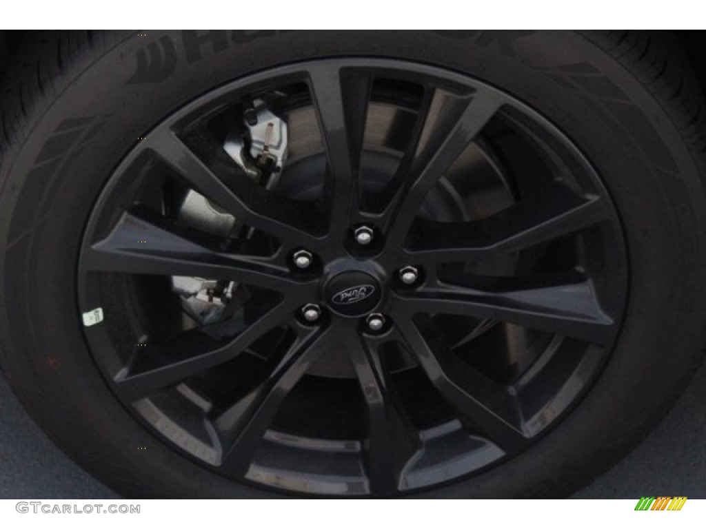 2018 Explorer XLT - Shadow Black / Ebony Black photo #5