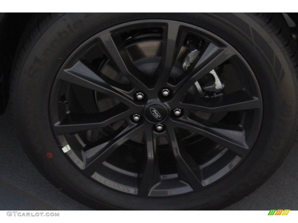 2018 Explorer XLT - Shadow Black / Ebony Black photo #6
