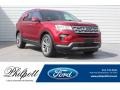 2018 Ruby Red Ford Explorer Limited  photo #1