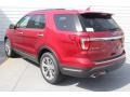 2018 Ruby Red Ford Explorer Limited  photo #7