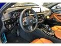 2018 BMW M5 Aragon Brown Interior Front Seat Photo