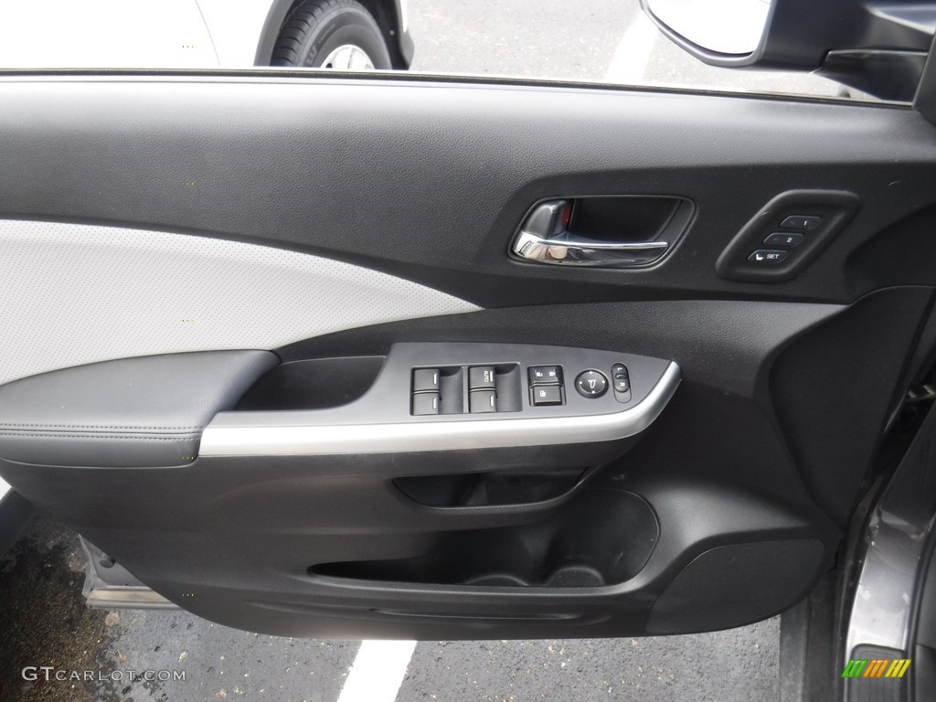 2015 CR-V Touring AWD - Modern Steel Metallic / Gray photo #15