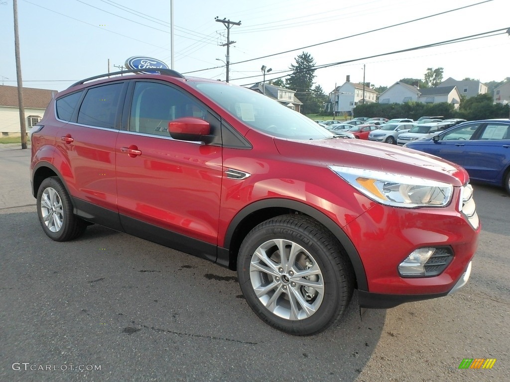 2018 Escape SE 4WD - Ruby Red / Charcoal Black photo #3