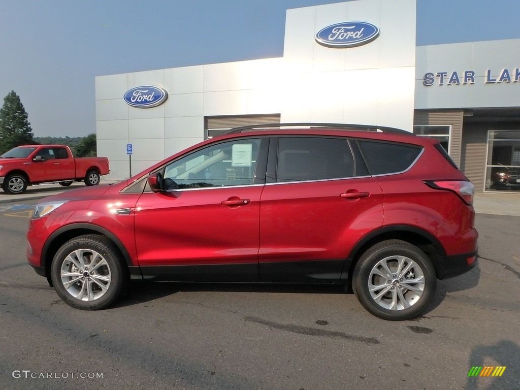 2018 Escape SE 4WD - Ruby Red / Charcoal Black photo #9