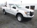 Brilliant Silver 2018 Nissan TITAN XD S King Cab 4x4