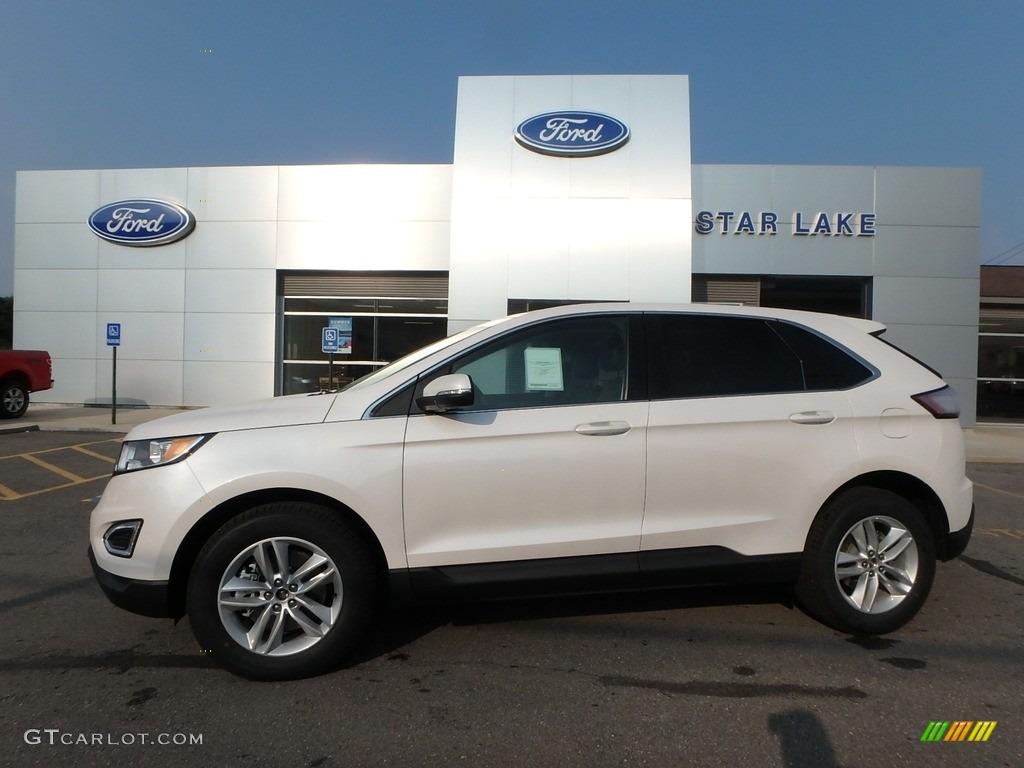 2018 Edge SEL AWD - White Platinum / Ebony photo #1