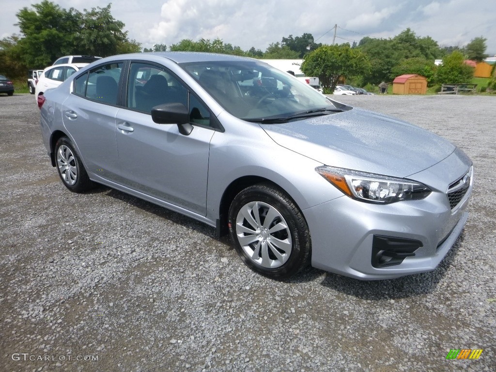 2019 Impreza 2.0i 4-Door - Ice Silver Metallic / Black photo #1