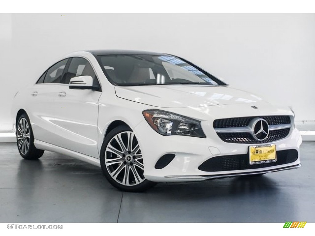 Polar White 2019 Mercedes-Benz CLA 250 Coupe Exterior Photo #128846886