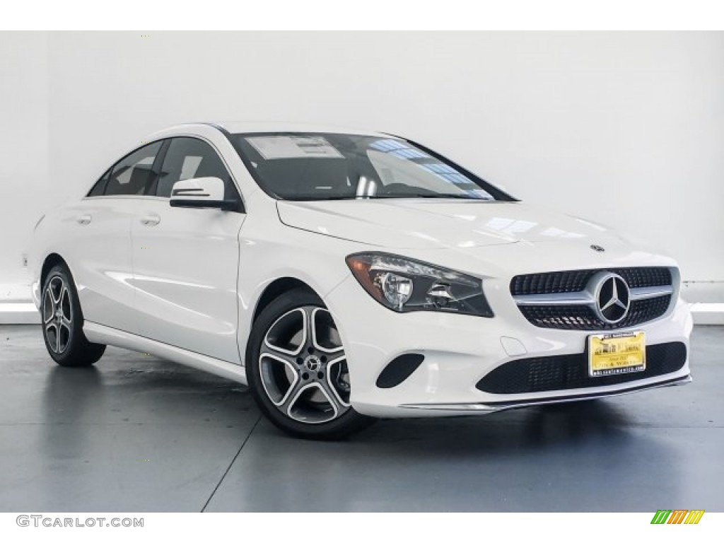 Polar White 2019 Mercedes-Benz CLA 250 Coupe Exterior Photo #128847684