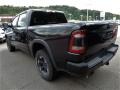 2019 Diamond Black Crystal Pearl Ram 1500 Rebel Crew Cab 4x4  photo #3