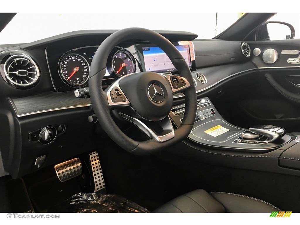 2018 E 400 Coupe - Black / Black photo #4