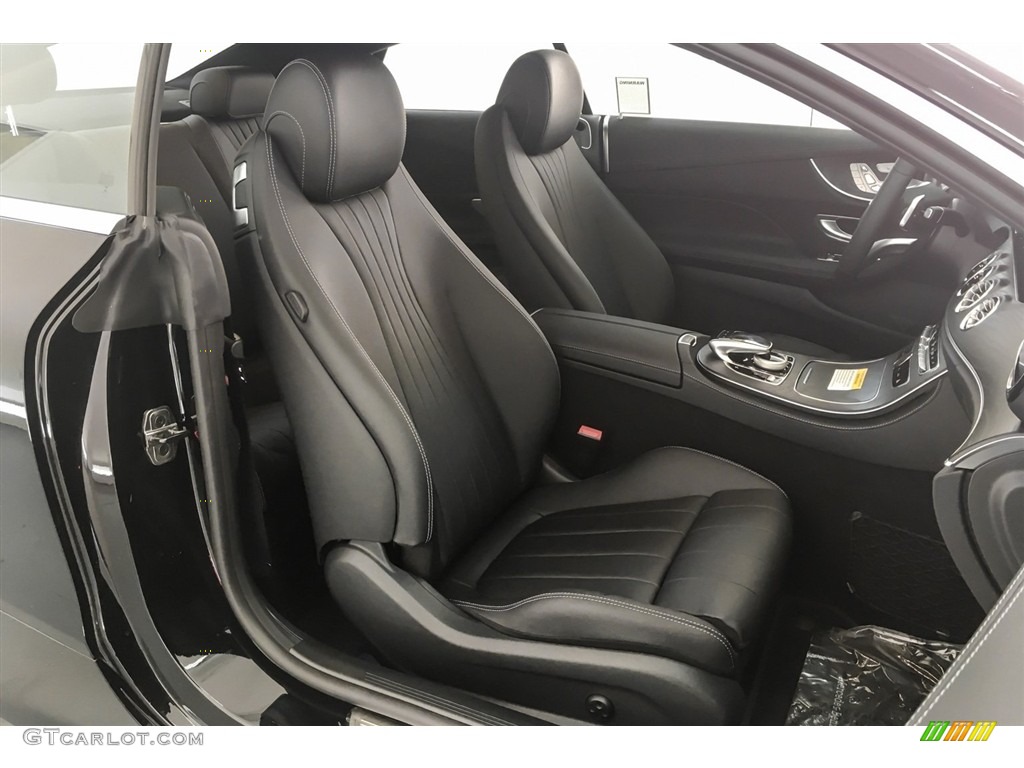 2018 E 400 Coupe - Black / Black photo #5