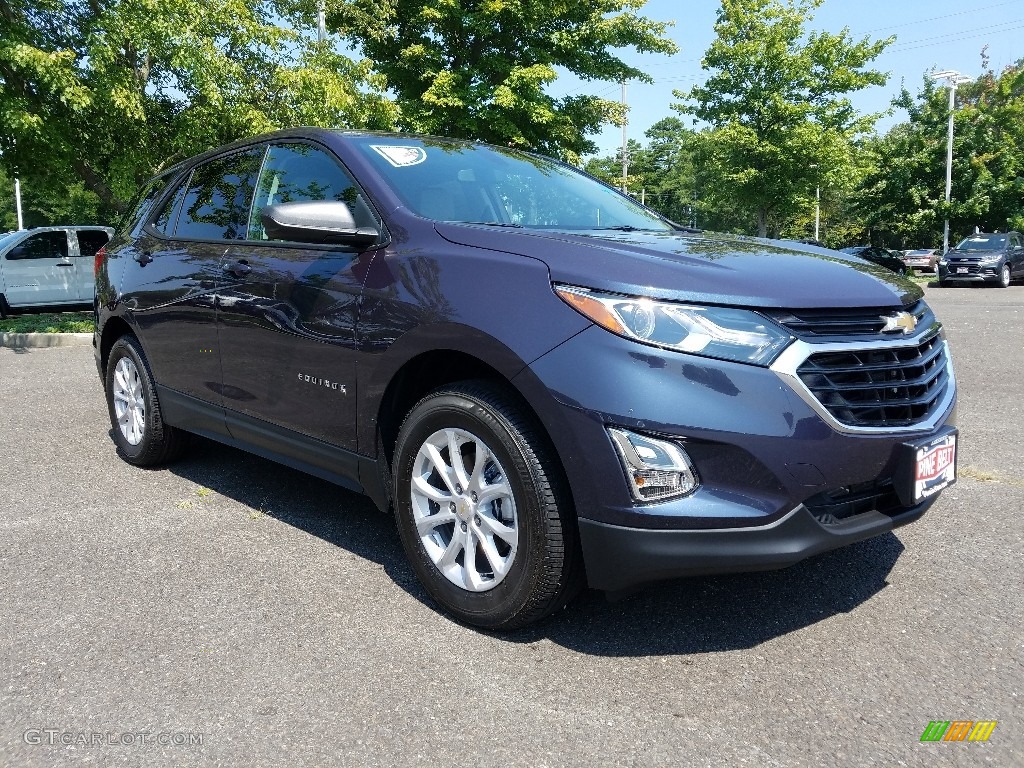 2019 Equinox LS AWD - Pacific Blue Metallic / Medium Ash Gray photo #1