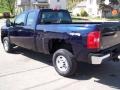 2009 Imperial Blue Metallic Chevrolet Silverado 2500HD Work Truck Extended Cab 4x4  photo #5