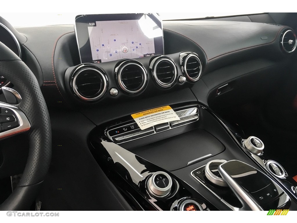 2018 Mercedes-Benz AMG GT Coupe Red Pepper/Black Dashboard Photo #128850585