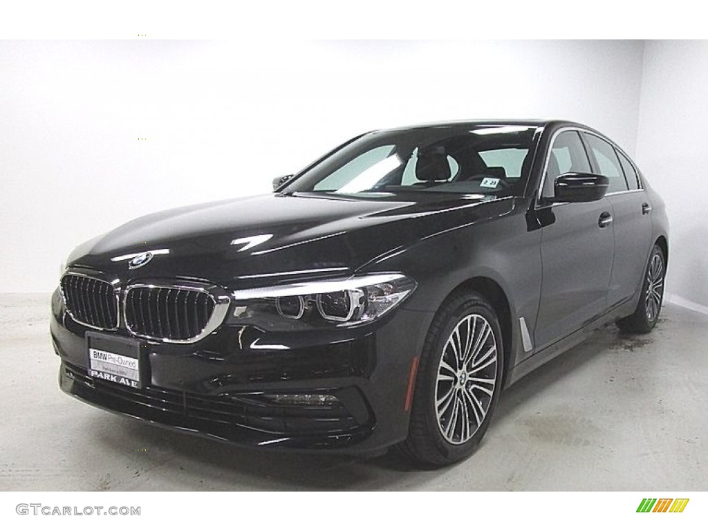 2018 5 Series 530i xDrive Sedan - Jet Black / Black photo #1