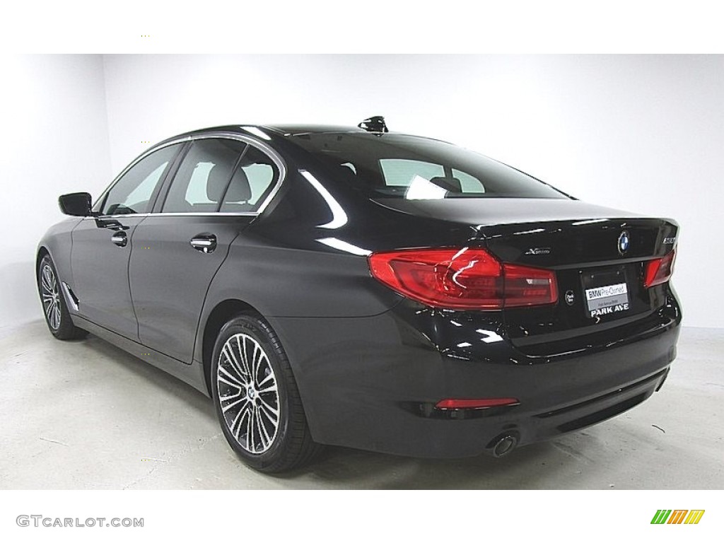 2018 5 Series 530i xDrive Sedan - Jet Black / Black photo #3