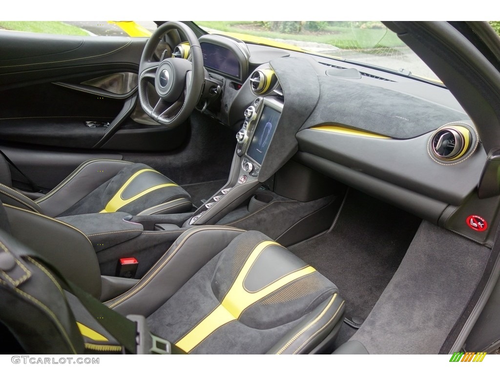 2018 McLaren 720S Performance Black Dashboard Photo #128853117