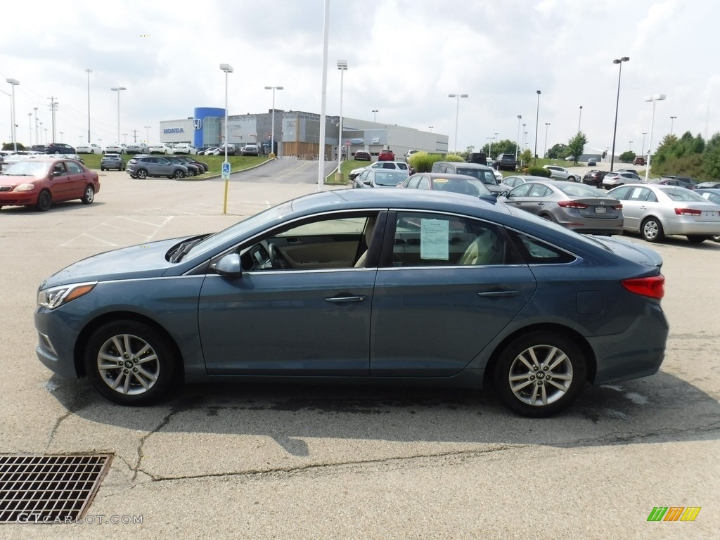 2016 Sonata SE - Nouveau Blue / Beige photo #6