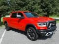 2019 Flame Red Ram 1500 Rebel Crew Cab 4x4  photo #4