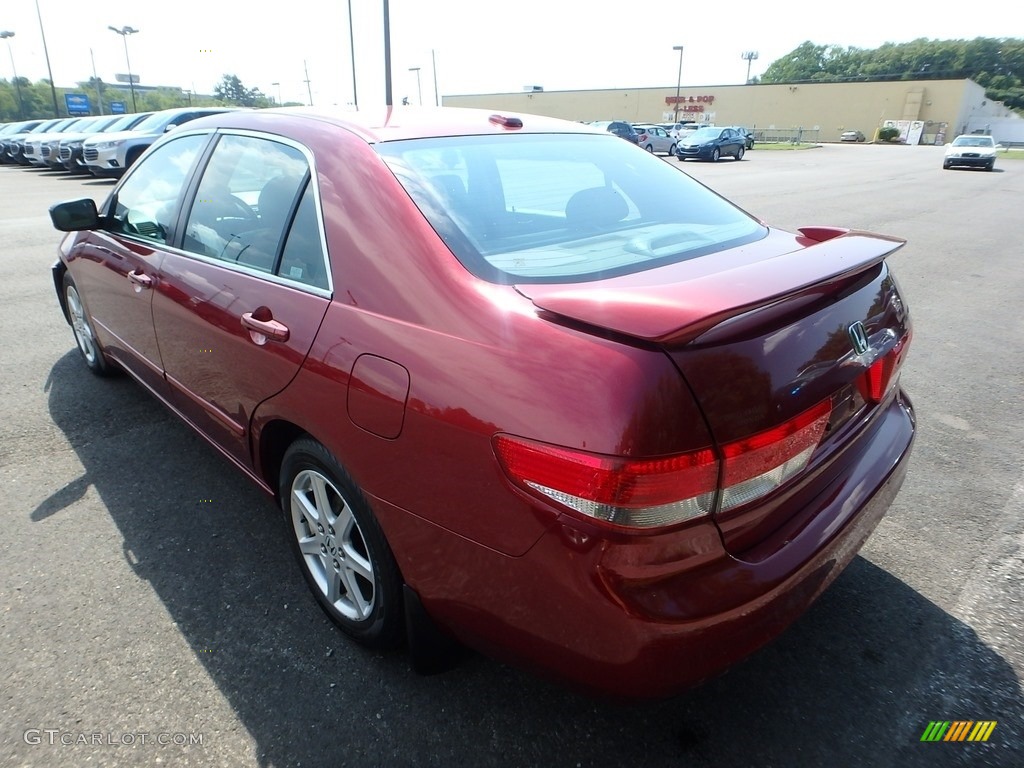 2004 Accord EX V6 Sedan - Redondo Red Pearl / Gray photo #2