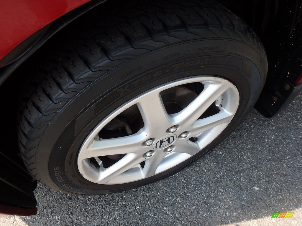 2004 Accord EX V6 Sedan - Redondo Red Pearl / Gray photo #7