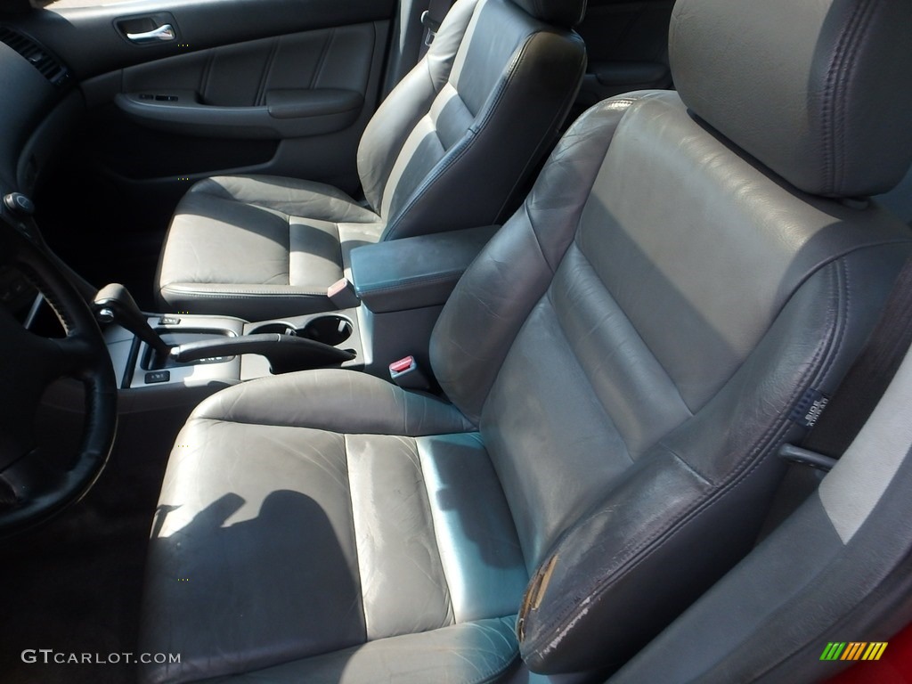 2004 Accord EX V6 Sedan - Redondo Red Pearl / Gray photo #8