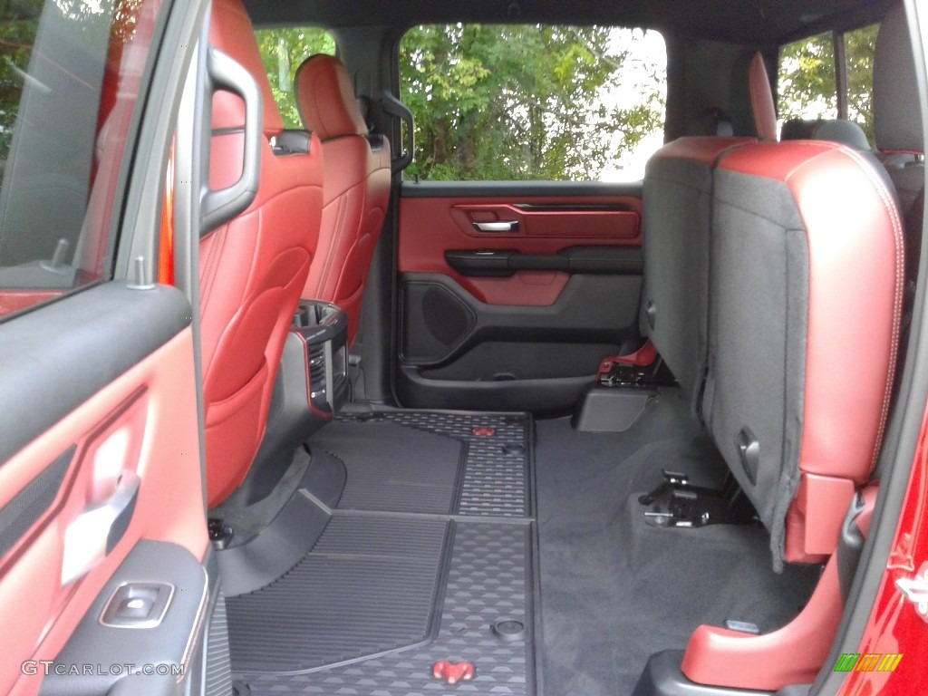 2019 Ram 1500 Rebel Crew Cab 4x4 Rear Seat Photo #128854470