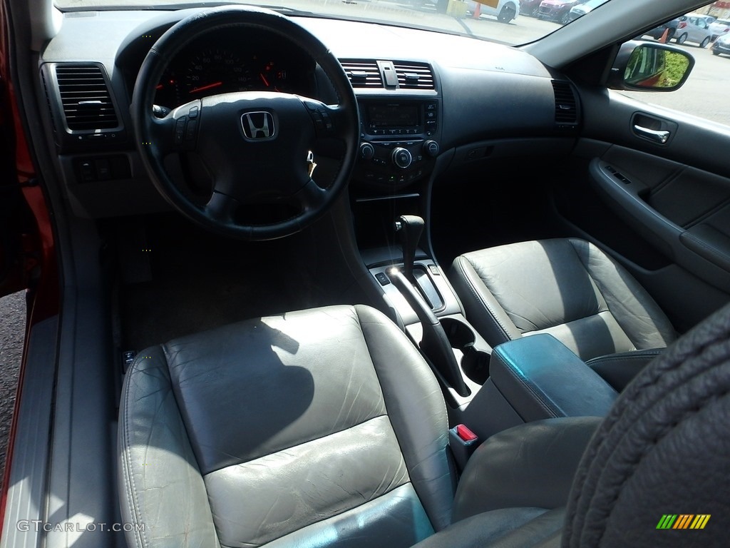 2004 Accord EX V6 Sedan - Redondo Red Pearl / Gray photo #10