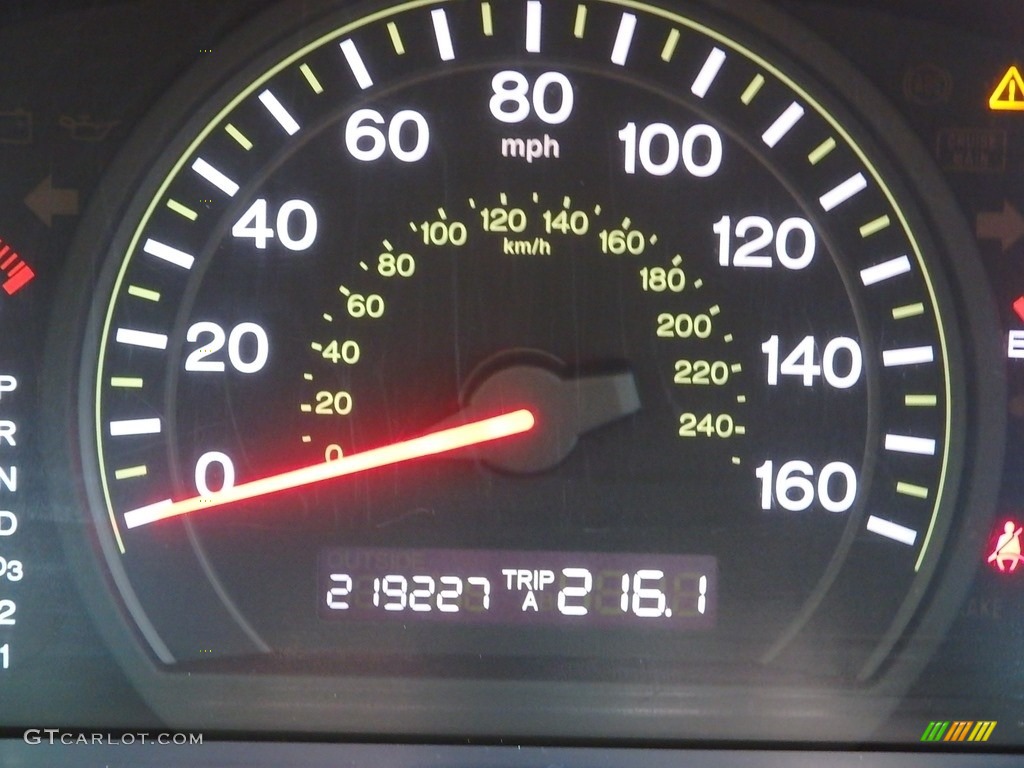 2004 Accord EX V6 Sedan - Redondo Red Pearl / Gray photo #15