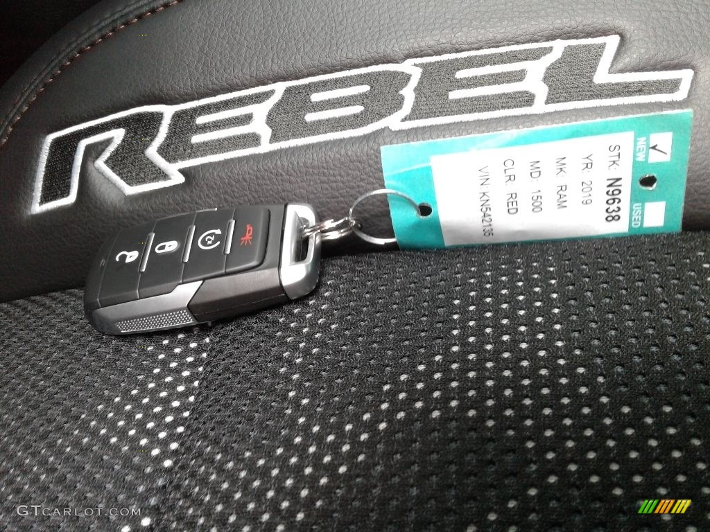 2019 Ram 1500 Rebel Crew Cab 4x4 Keys Photo #128855133