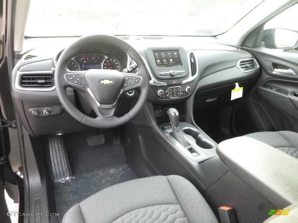 Jet Black Interior 2019 Chevrolet Equinox LT AWD Photo #128855889