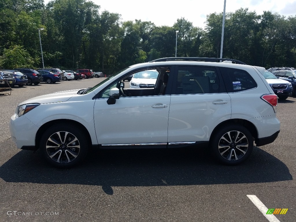 2018 Forester 2.0XT Touring - Crystal White Pearl / Brown photo #3