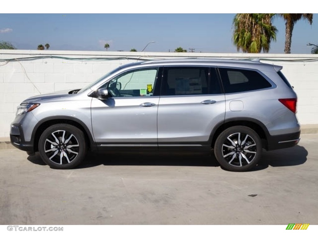 Lunar Silver Metallic 2019 Honda Pilot Touring Exterior Photo #128858541