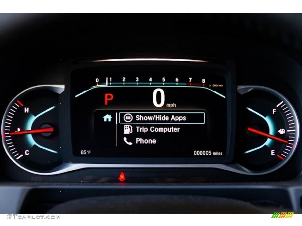 2019 Honda Pilot Touring Gauges Photo #128858724